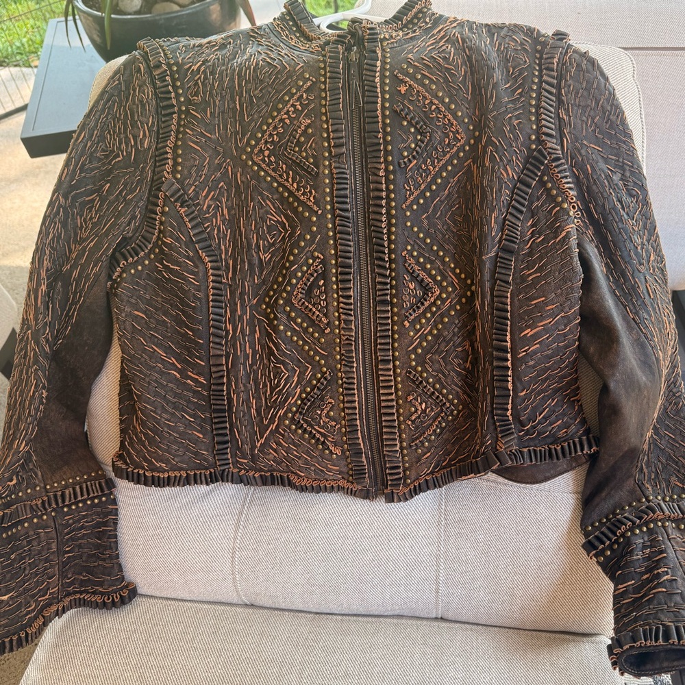 Double D Ranch Anasazi leather jacket